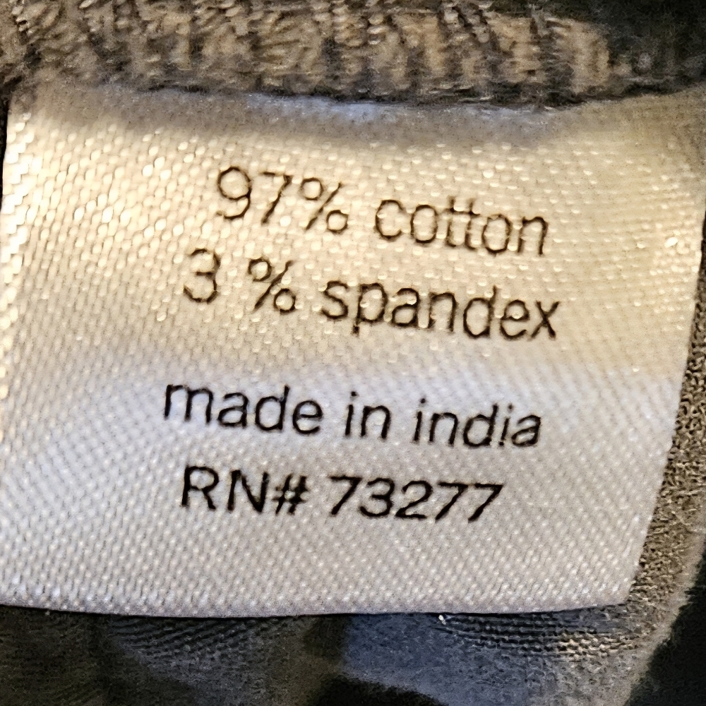 Women's Cargo Pants - Dark Khaki Sonoma Size 10 - Picture 4 of 4